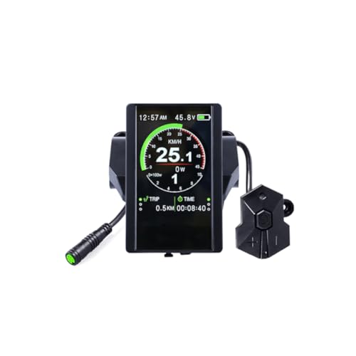 windmeile | APT Display 850C, für Bafang BBS01 BBS02 BBSHD und Controller, 3.2' Farbdisplay, LCD, E-Bike, Elektrisches Fahrrad, Pedelec, HMI APT TGT von windmeile