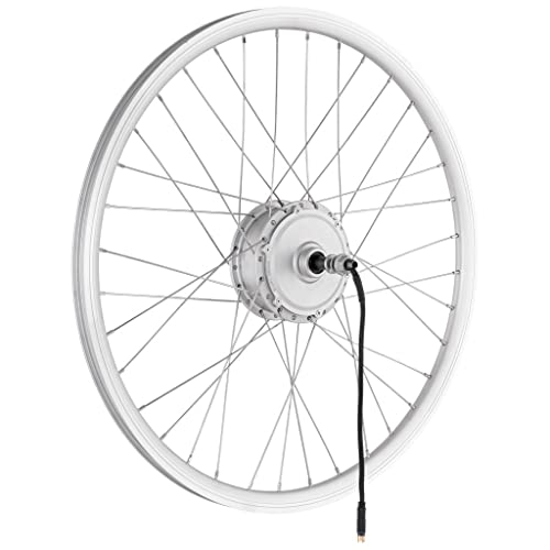windmeile | E-Bike Nabenmotor Hinderrad, eingespeicht, Silber, 20', 36V/500W, E-Bike, Elektro Fahrrad, Pedelec von windmeile