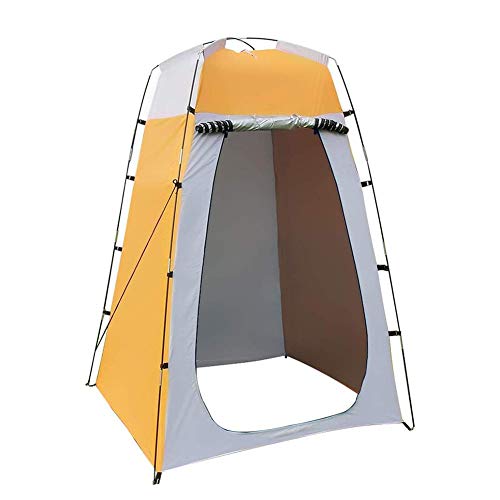 windyday Duschzelt Tragbare Camping Umkleidezelt, Einschließlich Zeltpflock, Stange, Seil, Aufbewahrungstasche, 120 x 120 x 180cm von windyday