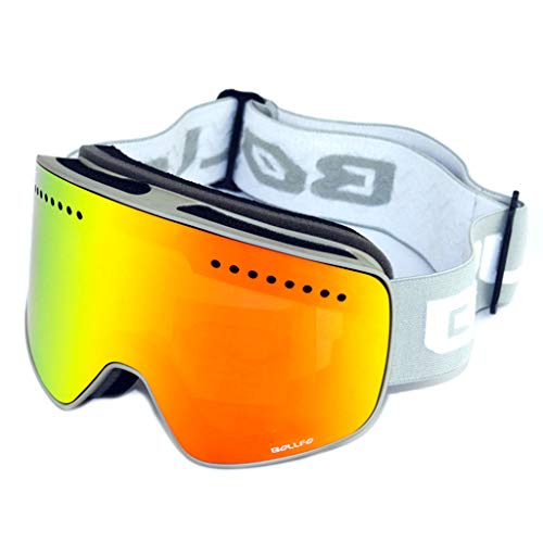 xbiez Skibrille Mit Doppellagiger Abnehmbarer Linse Skifahren Antibeschlag UV Snowboard Auge Zum Schutz Männer Und Frauen Ski Sonnenbrille Brillen Handschuhe Für Kinder Von 5–15 Jahren von xbiez