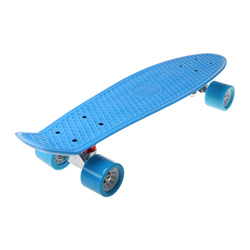 55,9 cm Vierrad-Skateboard für Anfänger, Single-Warp Skate Board, Aluminiumhalterung, Tischdecke, runde Tischdecke, rechteckige Tischdecke, quadratische Tischdecke von yanwuwa