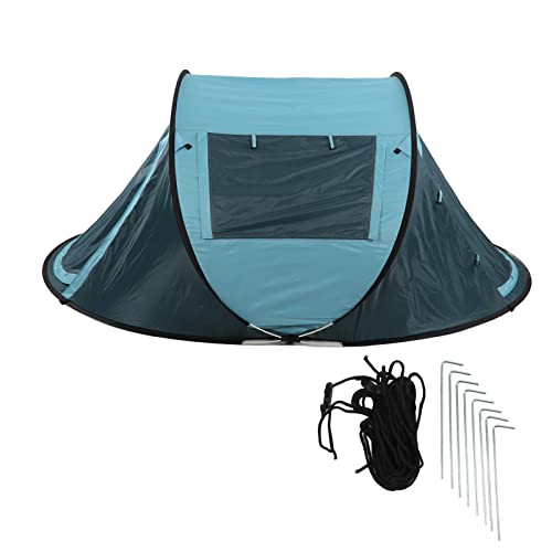 Automatisches Campingzelt mit Doppelreißverschluss 3 4 Personen Familie Outdoor Tragbares Zelt für Sandstrand Rasen Zelt Campingausrüstung von yaogohua