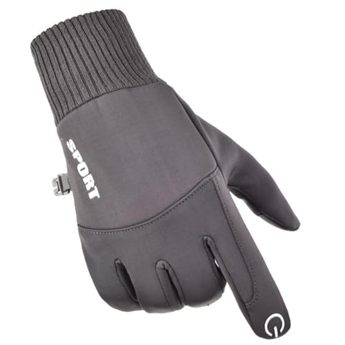 Warme elastische Touchscreen-Handschuhe für Herren – trendige, weiche, rutschfeste Laufhandschuhe für den Winter von yeeplant