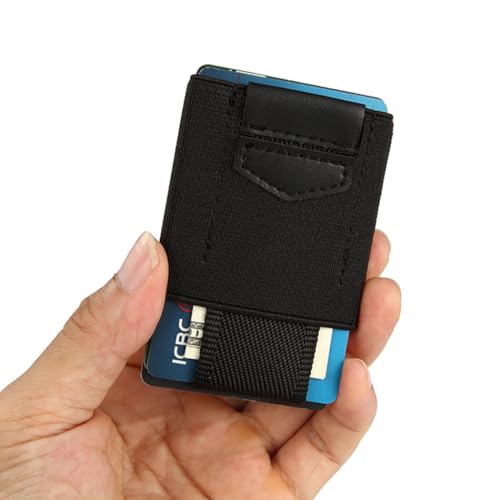 yeeplant Driver Bus Elastic Wallet Portable Lightweight Slim Small Simple Holder Minimalist Credit Card, weiß, Einheitsgröße von yeeplant