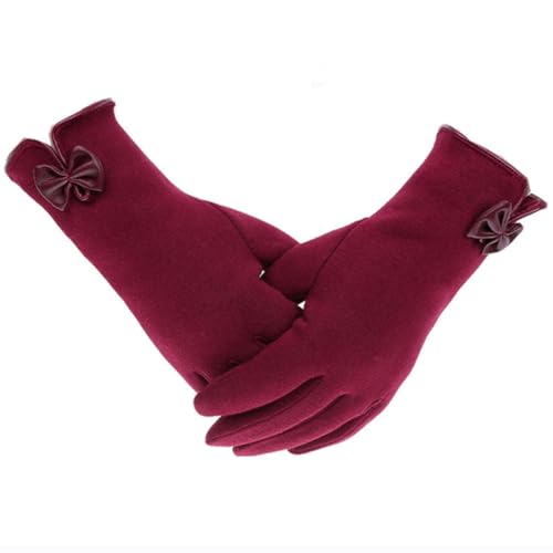 yeeplant Elastische, winddichte und weiche Samt-Handschuhe für Schnee, Herbst, Kälte von yeeplant