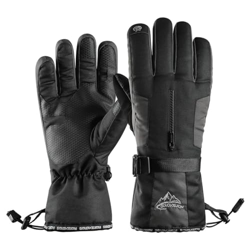 yeeplant Handschuhe für kaltes Wetter, wasserdicht, Touchscreen, Fahrhandschuhe, Winterhandschuhe von yeeplant