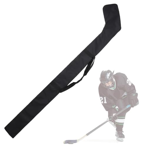 yeeplant Hockeyschläger-Tasche mit zwei Schulterriemen, für Kinder und Erwachsene, Feld- und Eishockey-Aufbewahrungstasche, 144 x 33 cm von yeeplant