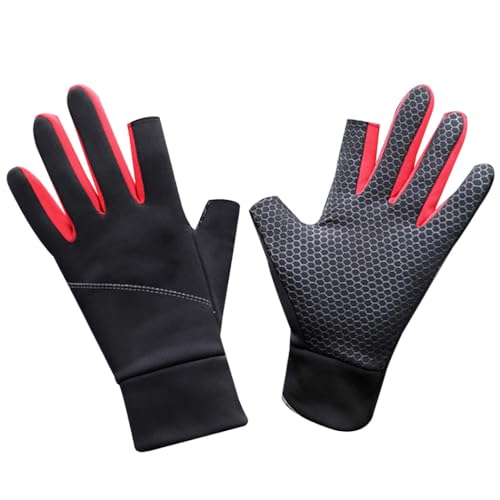 yeeplant Lässige waschbare Touchscreen-Handschuhe, wasserdicht: energieelastische Thermo-Handschuhe für Herren, kaltes Wetter, für Camping, Wandern, Laufen von yeeplant