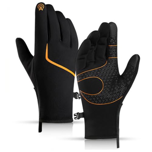 yeeplant Sport Touchscreen-Handschuhe zum Skifahren, winddicht, Winter, rutschfeste Handschuhe mit einfachem Design von yeeplant