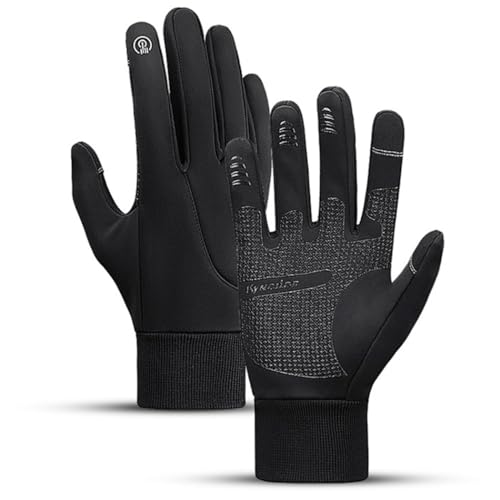 yeeplant Thermo-Touchscreen-Handschuhe, Unisex, für Radfahren, wasserdicht, winddicht, mit rutschfestem Griff von yeeplant