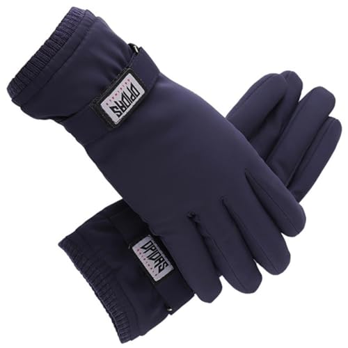 yeeplant Warme Touchscreen-Handschuhe, verstellbar, Thermo-Handschuhe, Herren, Winter, winddicht, Skifahren, weich, kältefest von yeeplant