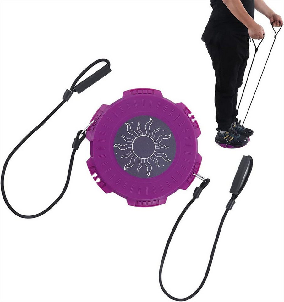 yhroo Balanceboard Drehscheibe mit Kordelzug, Balance Board Swing Board, Taille abnehmen, Übungsscheiben und Übungen für Hüfte und unteren Rücken von yhroo