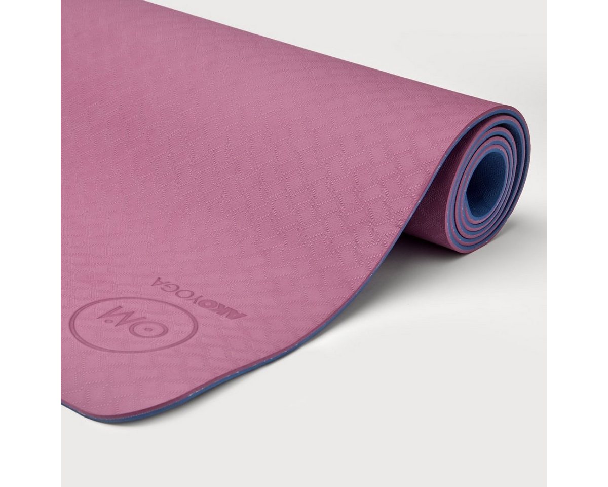 yogabox Yogamatte TPE 2-farbig (1-St), Die Matte ist zu 100 % recycelbar. von yogabox