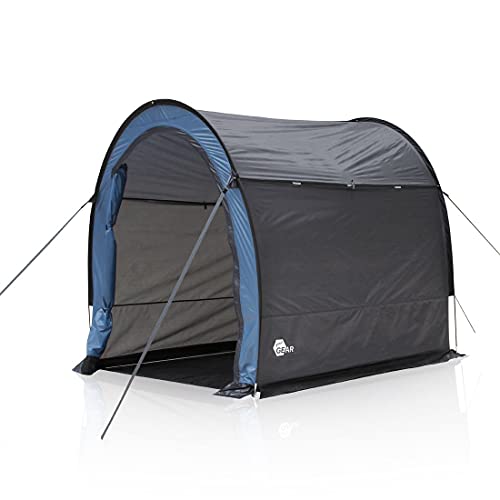 yourGEAR Zelt Vento - 200x180x180 cm wasserdichtes Gerätezelt Fahrradzelt Universalzelt mit Boden UV 50+ Schutz 5000mm, 4 personen von your GEAR