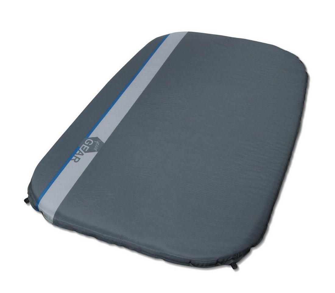 yourGEAR Isomatte yourGEAR ISO Duo Max selbstaufblasbare 2 Mann Isomatte 198x130x7cm Doppel-Thermomatte Luftmatratze Luftbett Campingmatte von yourGEAR