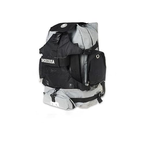 zalati Inline-Skates Rucksack, Rollschuh-Tragetasche für Lagerung, einfach zu transportieren, Outdoor-Sport, Schwarz, L von zalati