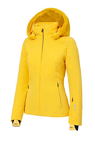 zerorh+ Suvretta W Bekleidung Woman Snow Jacket Damen, Damen, IND2782 141XL, Taxi Yellow, XL von rh+