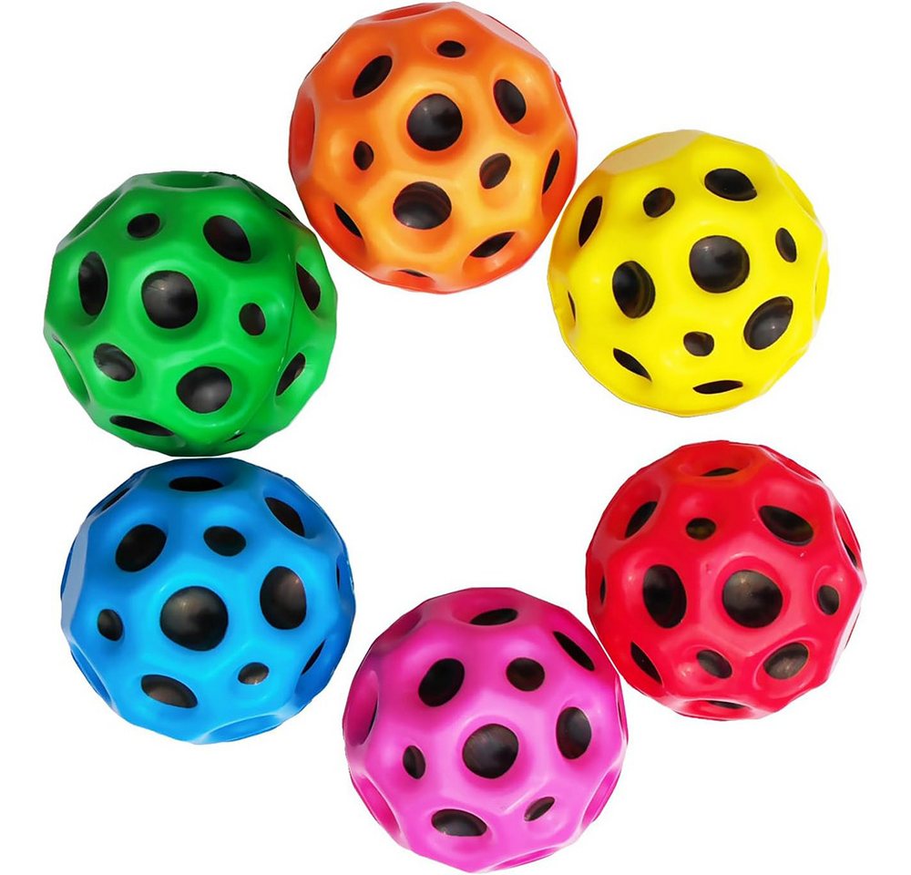 zggzerg Schlagball 6 Stück Bouncy Balls, weiche und hochelastische Bälle zggzerg Schlagball 6 Stück Bouncy Balls, weiche und hochelastische Bälle von zggzerg