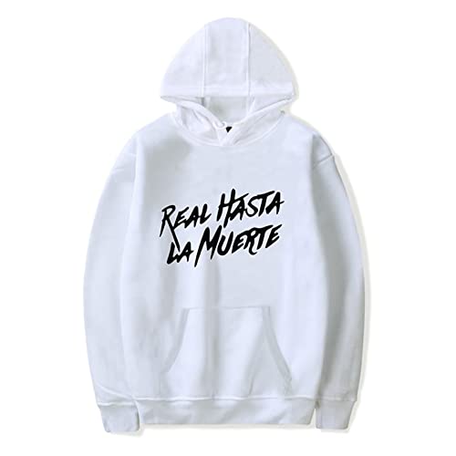 zhedu Rapper Anuel AA Hoodie Fashion Real Hasta La Muerte Hoodies Sweatshirt Harajuku Hip Hop 3D Herbst Winter Langarmshirts (2xs-4xl) (L,Color 2) von zhedu