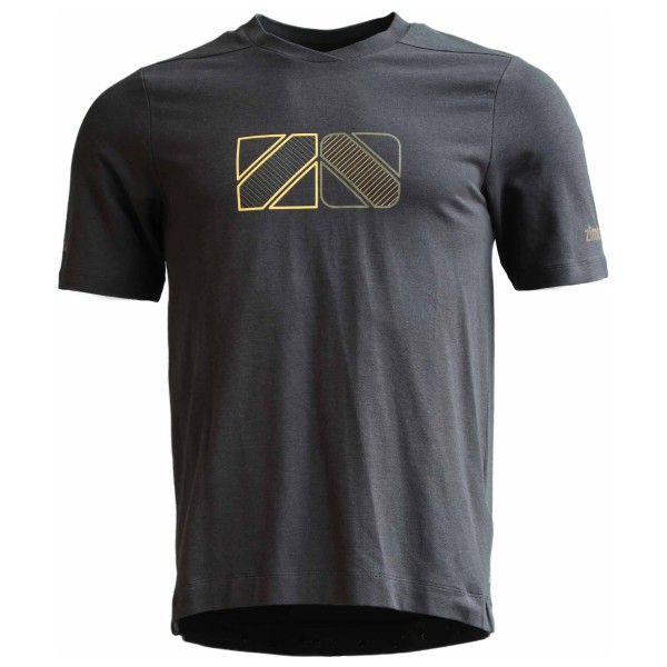 Zimtstern - Ecoflowz Shirt S/S - Radtrikot Gr M schwarz/grau von zimtstern