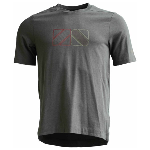 Zimtstern - Ecoflowz Shirt S/S - Radtrikot Gr XL grau von zimtstern