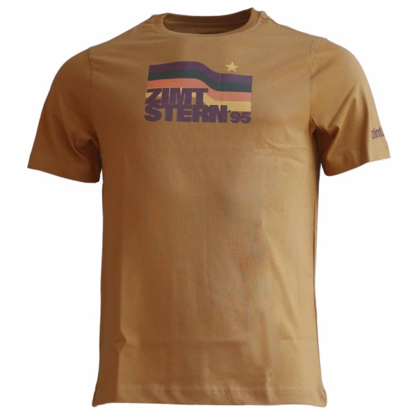 Zimtstern - Northz Tee S/S - T-Shirt Gr L braun von zimtstern