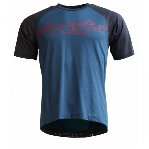 Zimtstern - PureFlowz Shirt S/S - Radtrikot Gr L;S;XL;XXL blau;braun von zimtstern