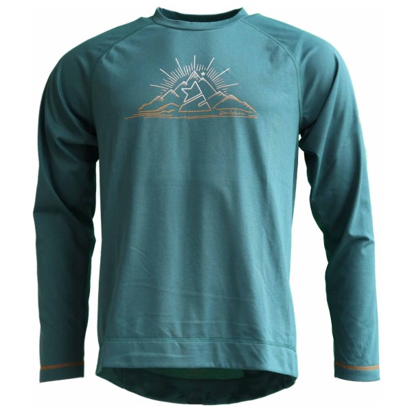 Zimtstern - Pureflowz Eco Shirt L/S - Radtrikot Gr XXL türkis von zimtstern
