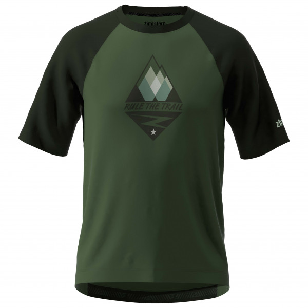 Zimtstern - Pureflowz Shirt S/S - Radtrikot Gr L;M;S;XL;XXL grau;schwarz von zimtstern