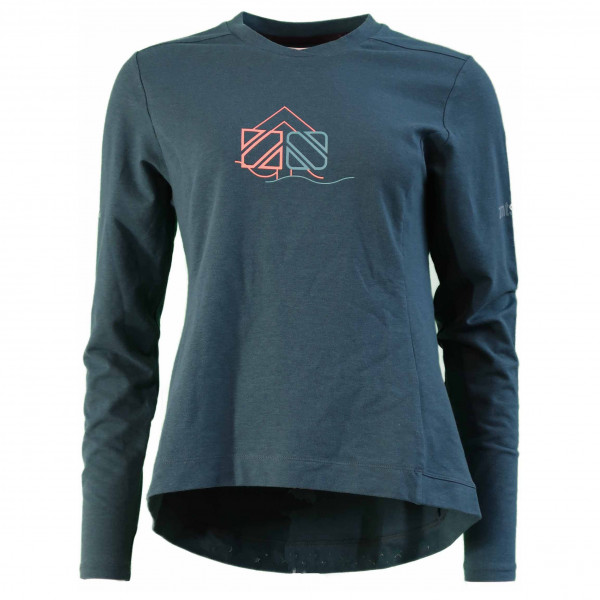 Zimtstern - Women's EcoFlowz Shirt L/S - Radtrikot Gr XL blau von zimtstern