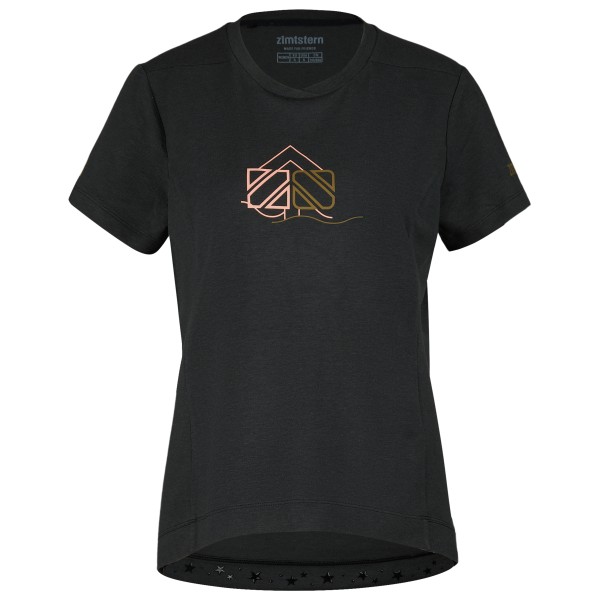 Zimtstern - Women's EcoFlowz Shirt S/S - Radtrikot Gr L schwarz von zimtstern