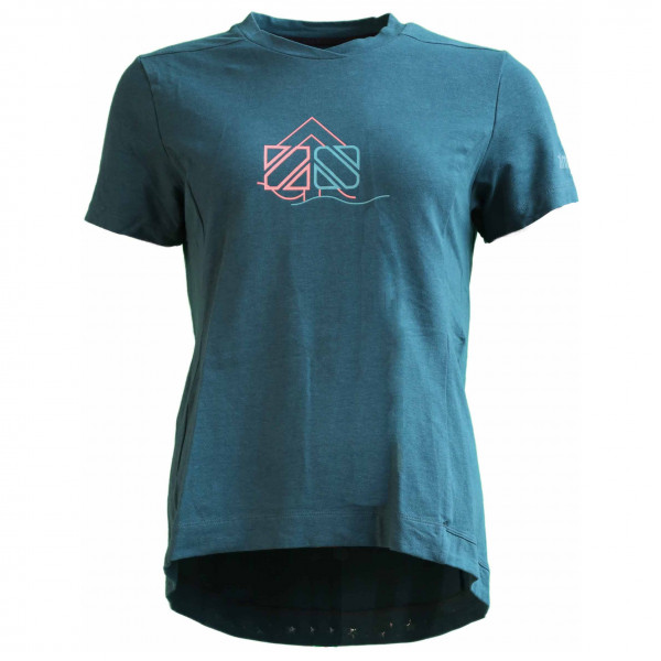 Zimtstern - Women's EcoFlowz Shirt S/S - Radtrikot Gr XS blau von zimtstern
