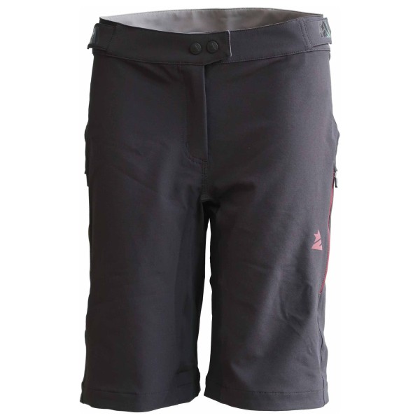 Zimtstern - Women's Gravelz Shorts - Radhose Gr L schwarz/grau von zimtstern
