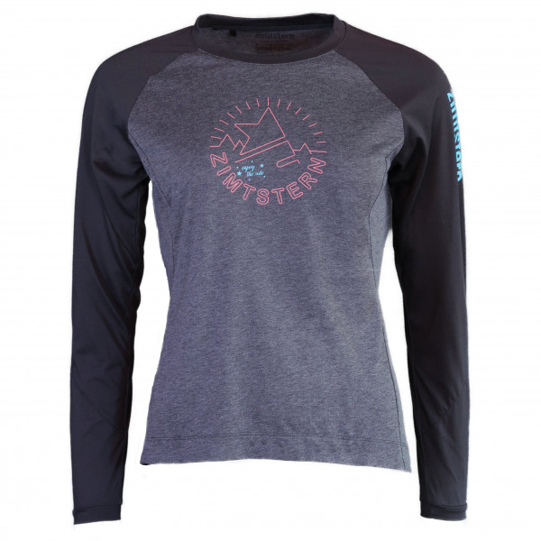 Zimtstern - Women's Pureflowz Shirt L/S - Radtrikot Gr XL blau von zimtstern