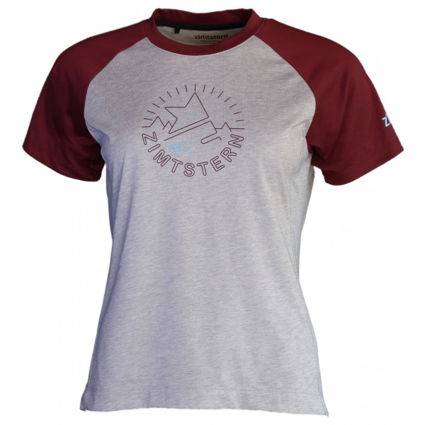 Zimtstern - Women's Pureflowz Shirt S/S - Radtrikot Gr M grau von zimtstern