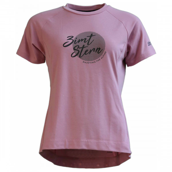 Zimtstern - Women's Spunz Shirt S/S - Radtrikot Gr L;M;S;XL;XS rosa;schwarz von zimtstern