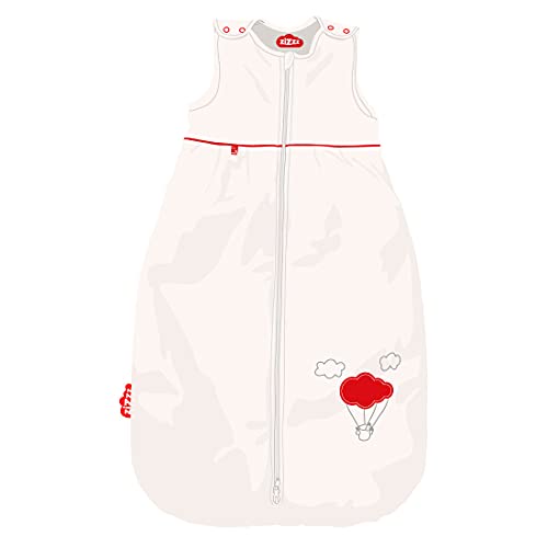 zizzz 4 Jahreszeiten Kinderschlafsack in 3 Größen & vielen süßen Designs - Atmungsaktiver Schlafsack für einen erholsamen Schlaf 90cm (6-24 M), Balloon von zizzz