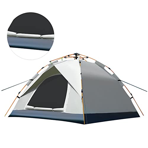 Vollautomatisches Zelt, Feines Netz-Fiberglas-Oxford-Tuch, Vollautomatisches Campingzelt für den Park (3 bis 4 Personen) von zottel
