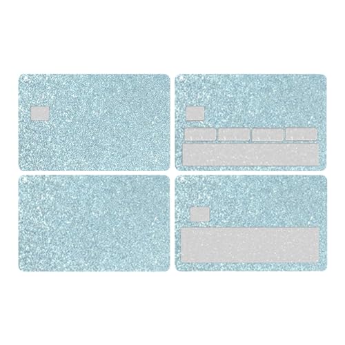 Debit Card Skin Cover, Removable Bling Card Skins Covering | Waterproof Slim Card Cover Protector, Bubble-Free Protection Film for Key Cards von zwxqe