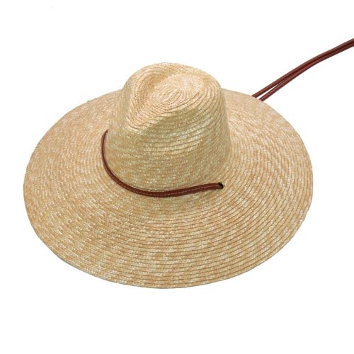 zzwllong Sommerhut für Damen Herren Panama Strohhüte Große Krempe Outdoor Reise Strand Sonnenhut Handgefertigter Rettungsschwimmerhut von zzwllong
